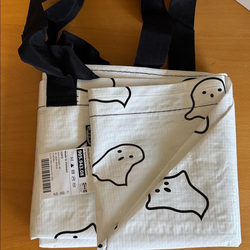 IKEA KUSTFYR Halloween large shopping bag